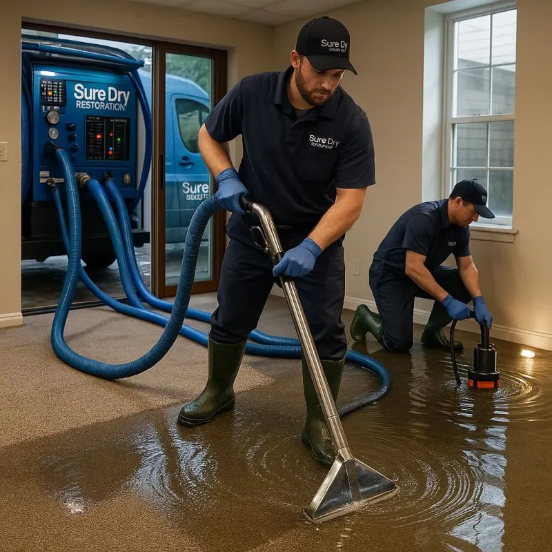 Water Extraction and Removal process in Waltham, MA